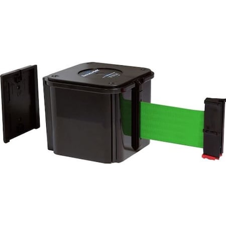 Accuform WALL MOUNT RETRACTABLE BELT TAPE PRT414GN PRT414GN